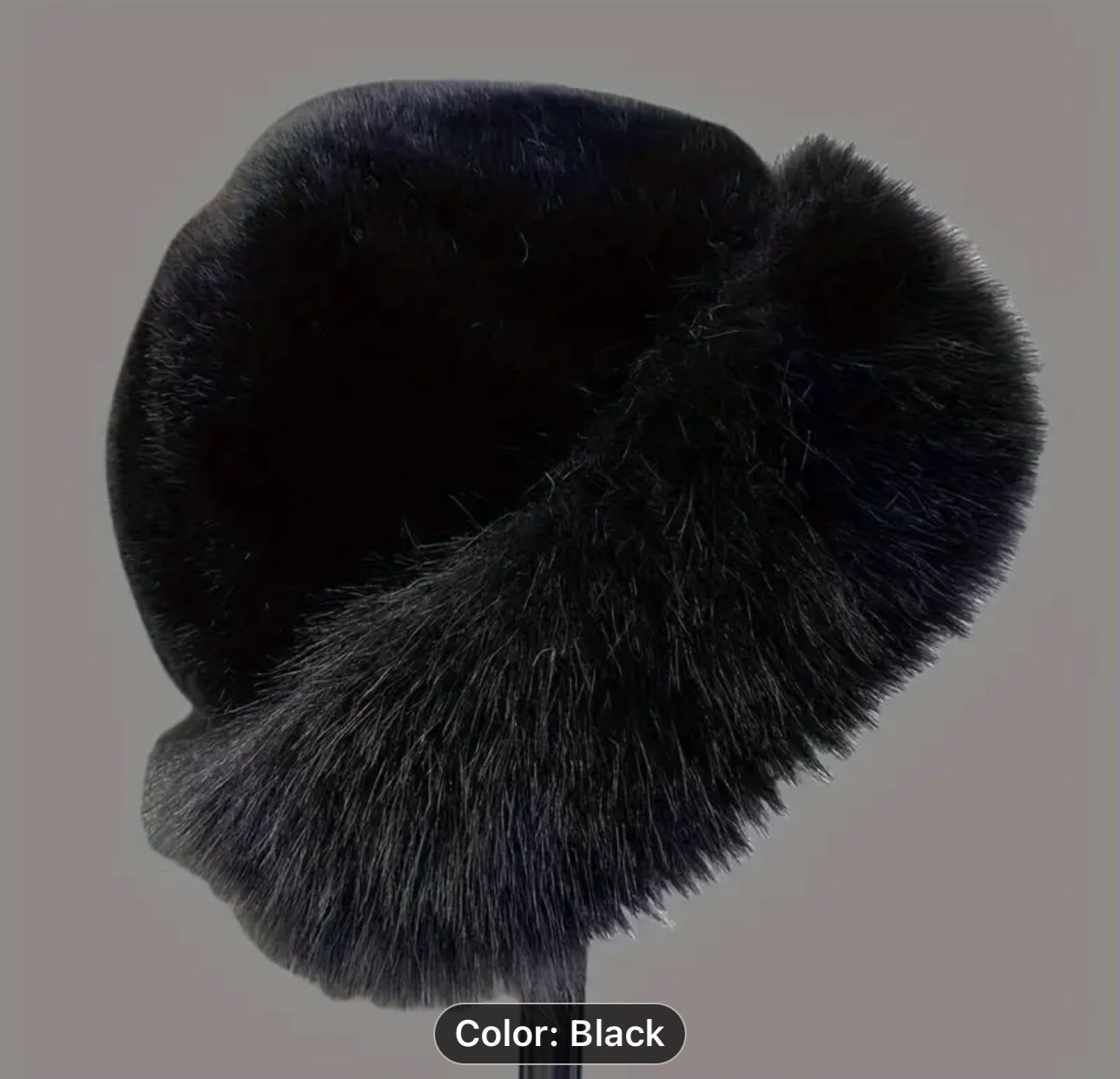 Luxurious Mongolian Plush Hat