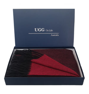 UGG Pure wool shawl/ Scarf reversible