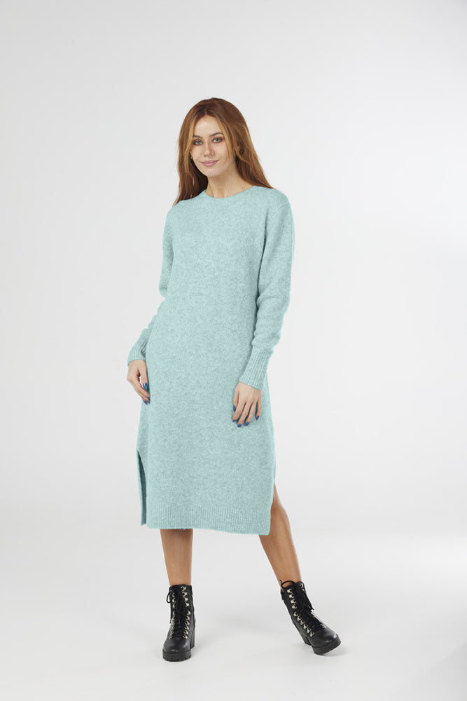 CREW NECK DRESS