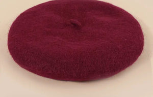 PURE WOOL BERET HAT