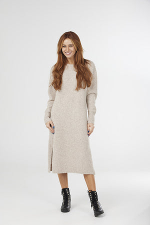 CREW NECK DRESS