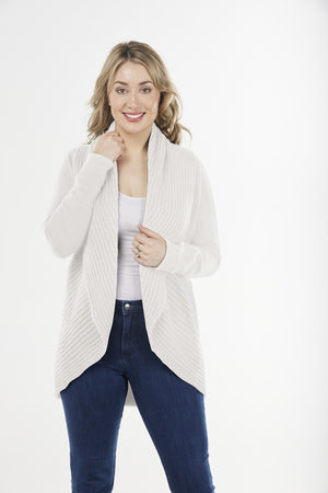 CIRCULAR EDGE TO EDGE CARDIGAN