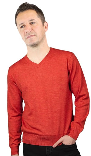 Ansett V-Neck Jumper Fine Gage more colours