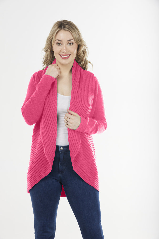 CIRCULAR EDGE TO EDGE CARDIGAN