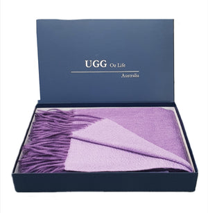 UGG Pure wool shawl/ Scarf reversible