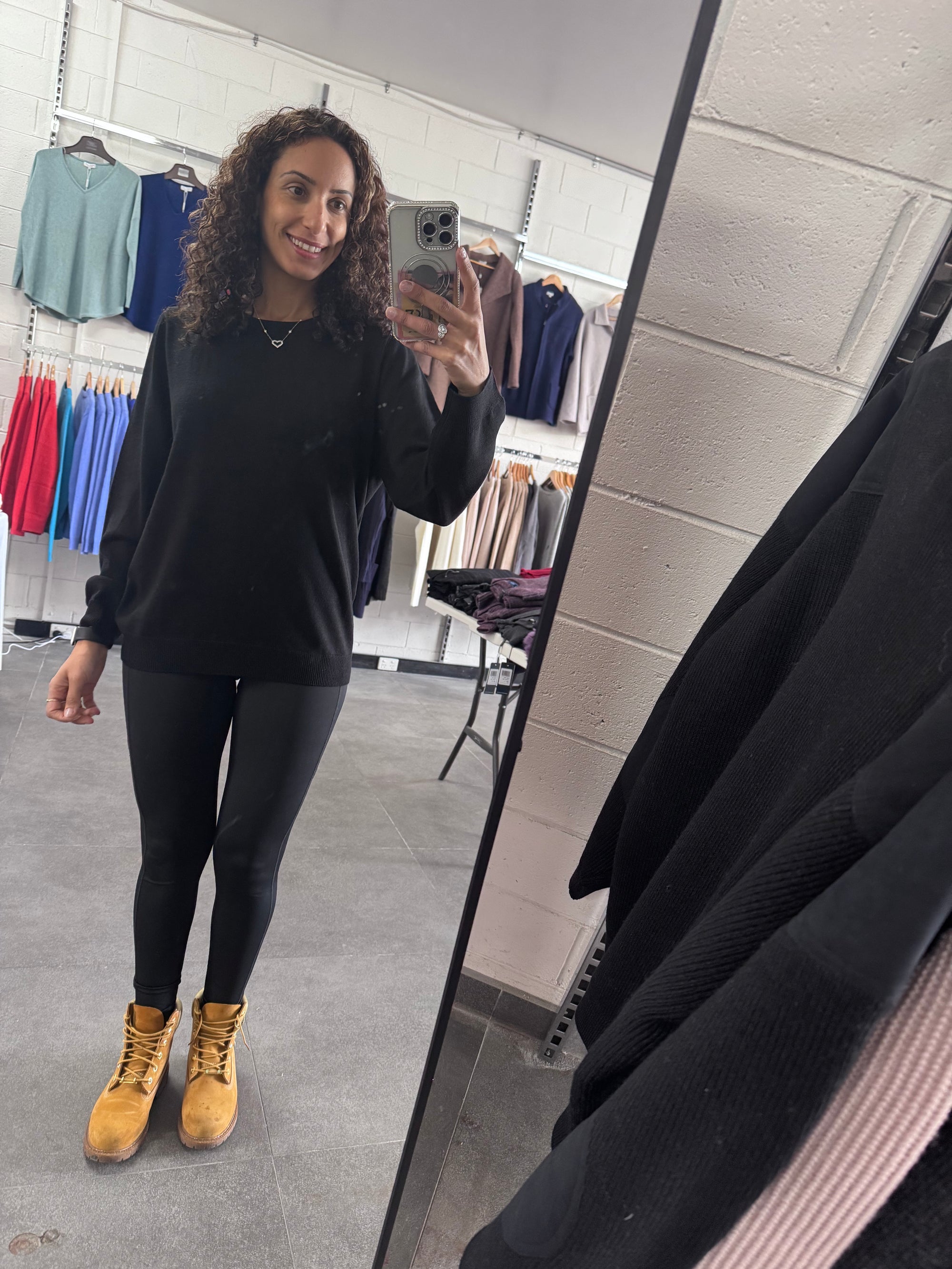 Sovrano Ladies crew neck pure merino