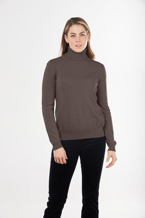 ESSENTIAL ROLL NECK PULLOVER