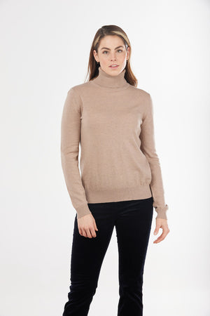 ESSENTIAL ROLL NECK PULLOVER