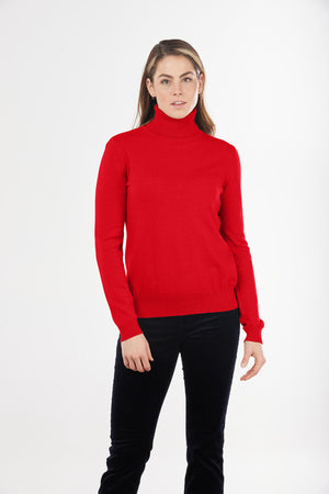 ESSENTIAL ROLL NECK PULLOVER