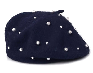 PURE WOOL BERET HAT