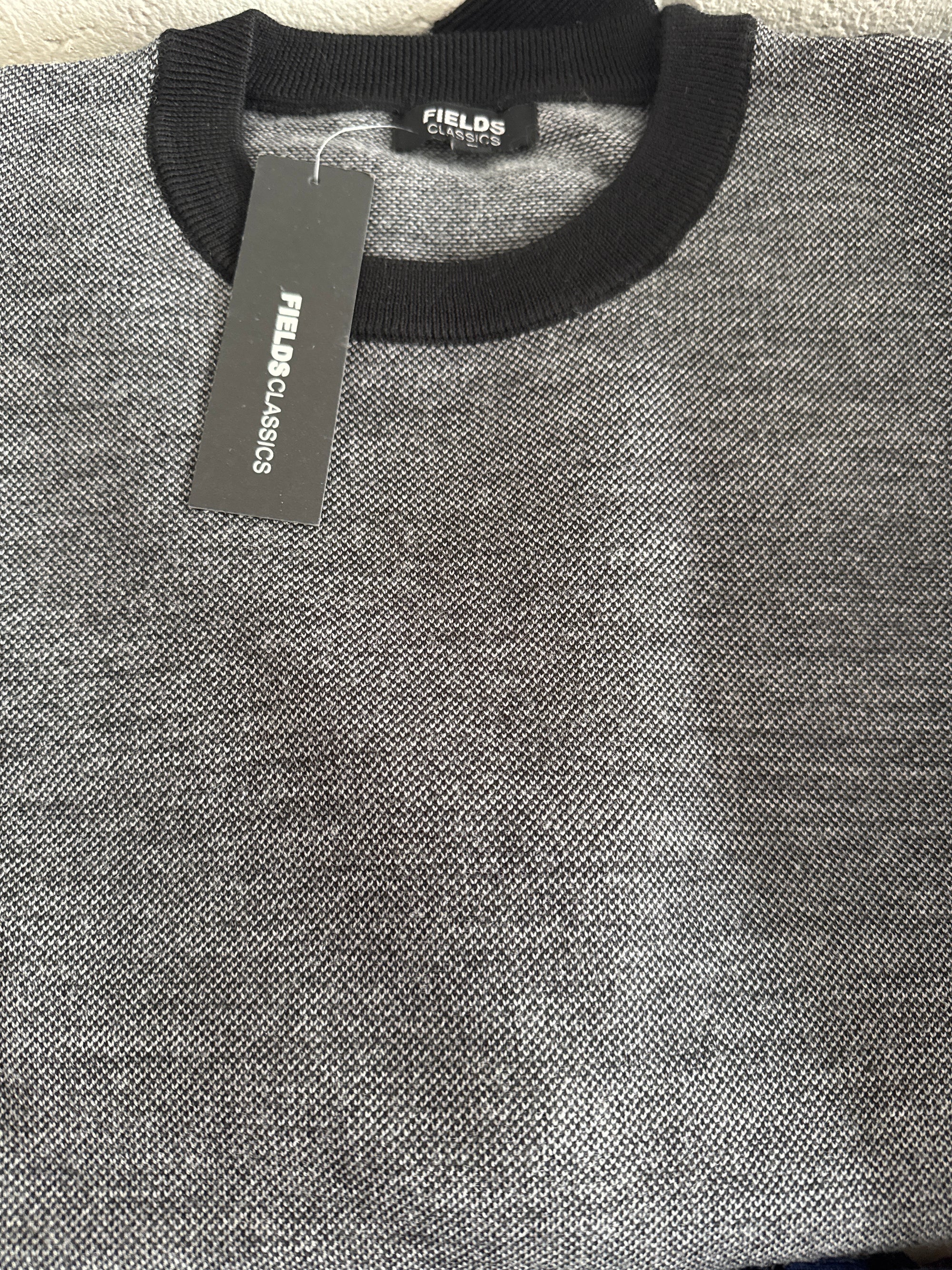 Fields Classics Pure Merino Wool Crew Neck Pullover