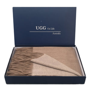 UGG Pure wool shawl/ Scarf reversible