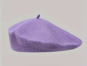 PURE WOOL BERET HAT