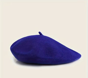 PURE WOOL BERET HAT