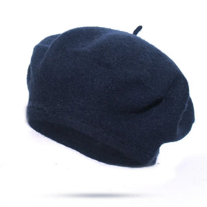 PURE WOOL BERET HAT