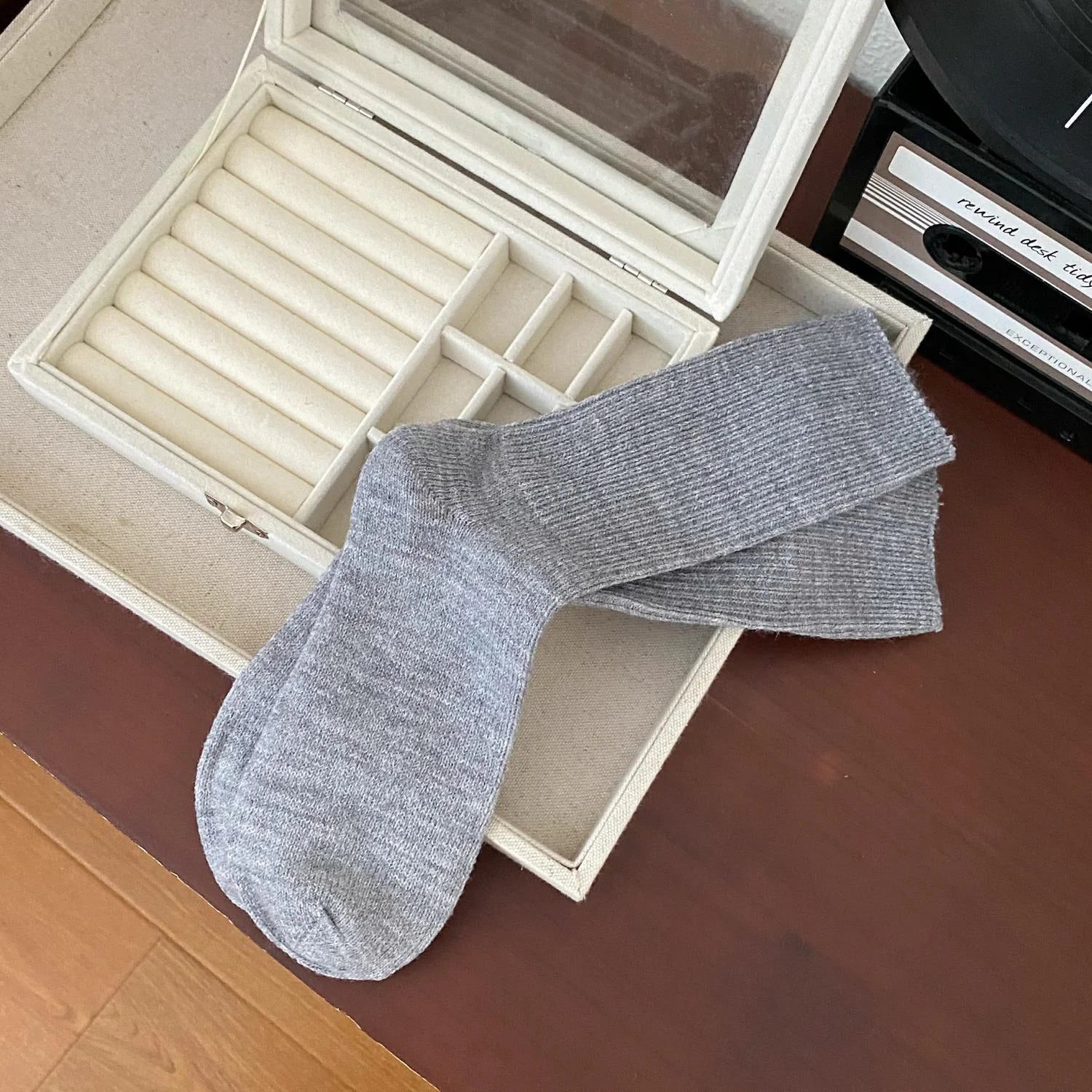 100% Cashmere Socks