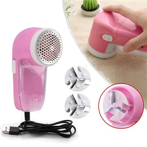 USB Plug-In Clothes Lint Remover Shaver Fabric Clothing Anti Pilling Razor Household Portable Electric Plush Hairball Trimmer