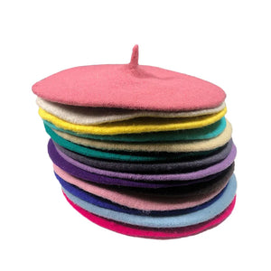 PURE WOOL BERET HAT