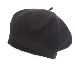 PURE WOOL BERET HAT