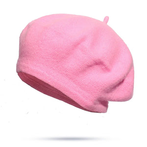 PURE WOOL BERET HAT