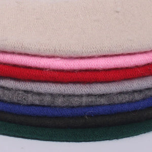 PURE WOOL BERET HAT