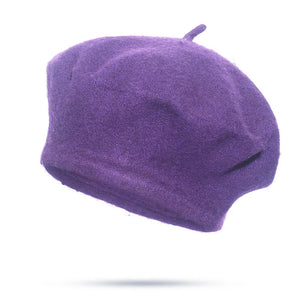 PURE WOOL BERET HAT