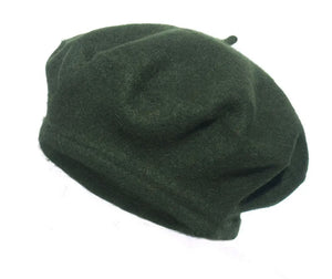 PURE WOOL BERET HAT