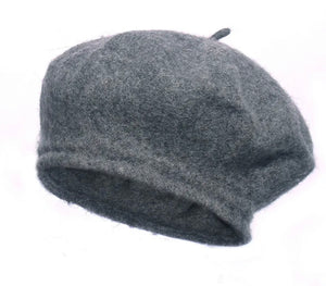 PURE WOOL BERET HAT