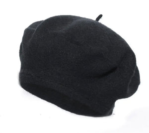 PURE WOOL BERET HAT