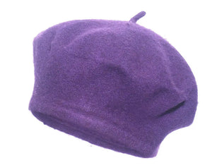 PURE WOOL BERET HAT