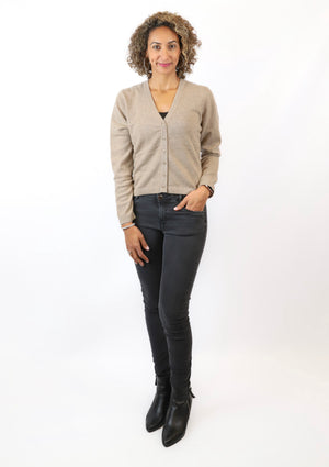 V-neck Cardigan Pure Cashmere