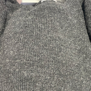 Pure wool round neck jumper