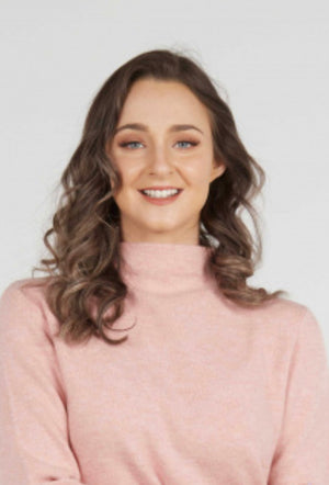 High Neck jumper with split sides