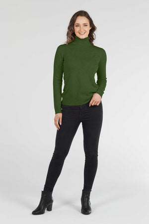 ESSENTIAL ROLL NECK PULLOVER